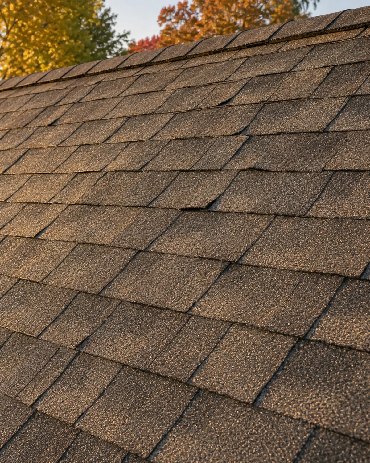 Aging asphalt shingles suitable for GoNano NuRoof Revive rejuvenation